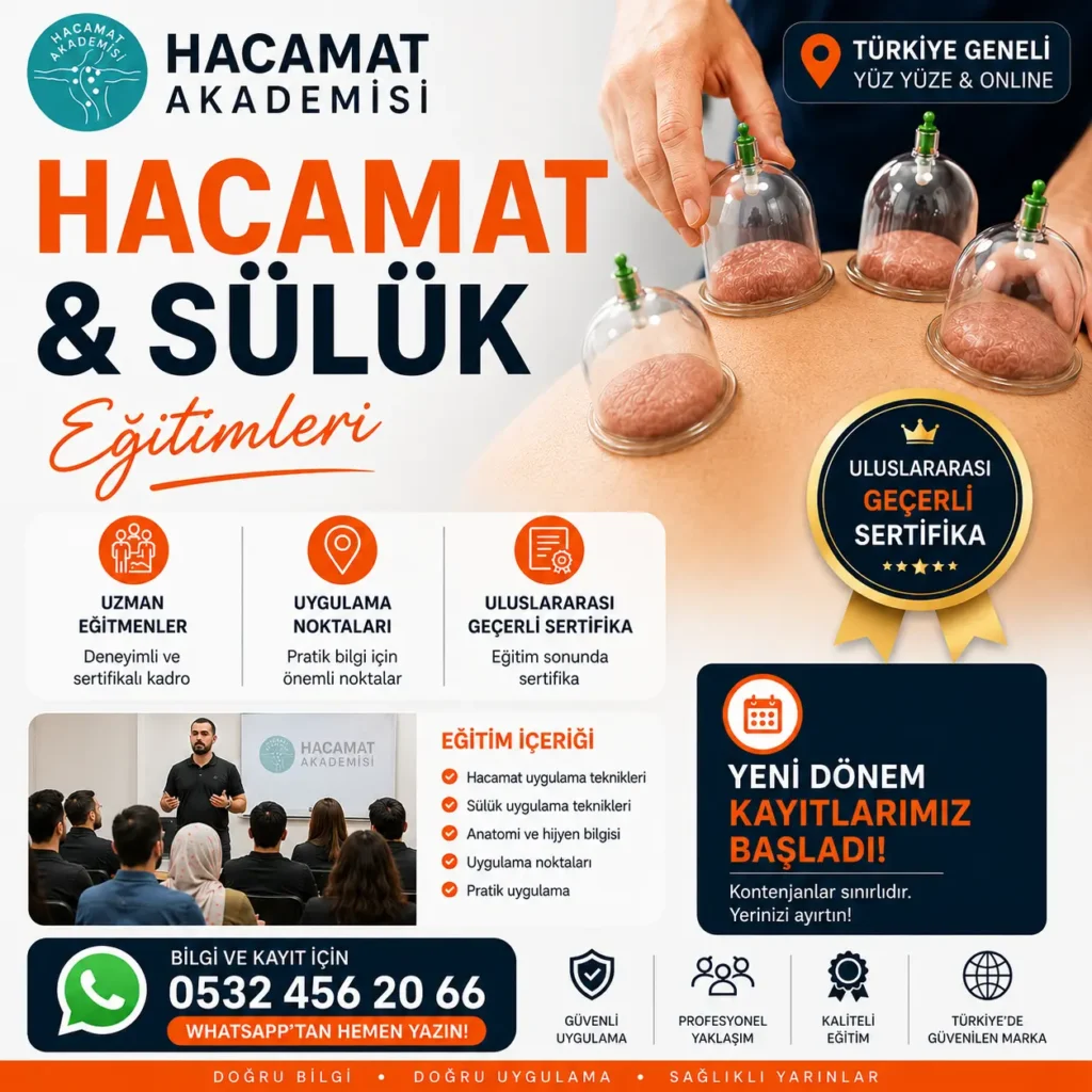 Home 1 hacamat akademisi'nin düzenlediği hacamat kursu ve eğitimi görseli